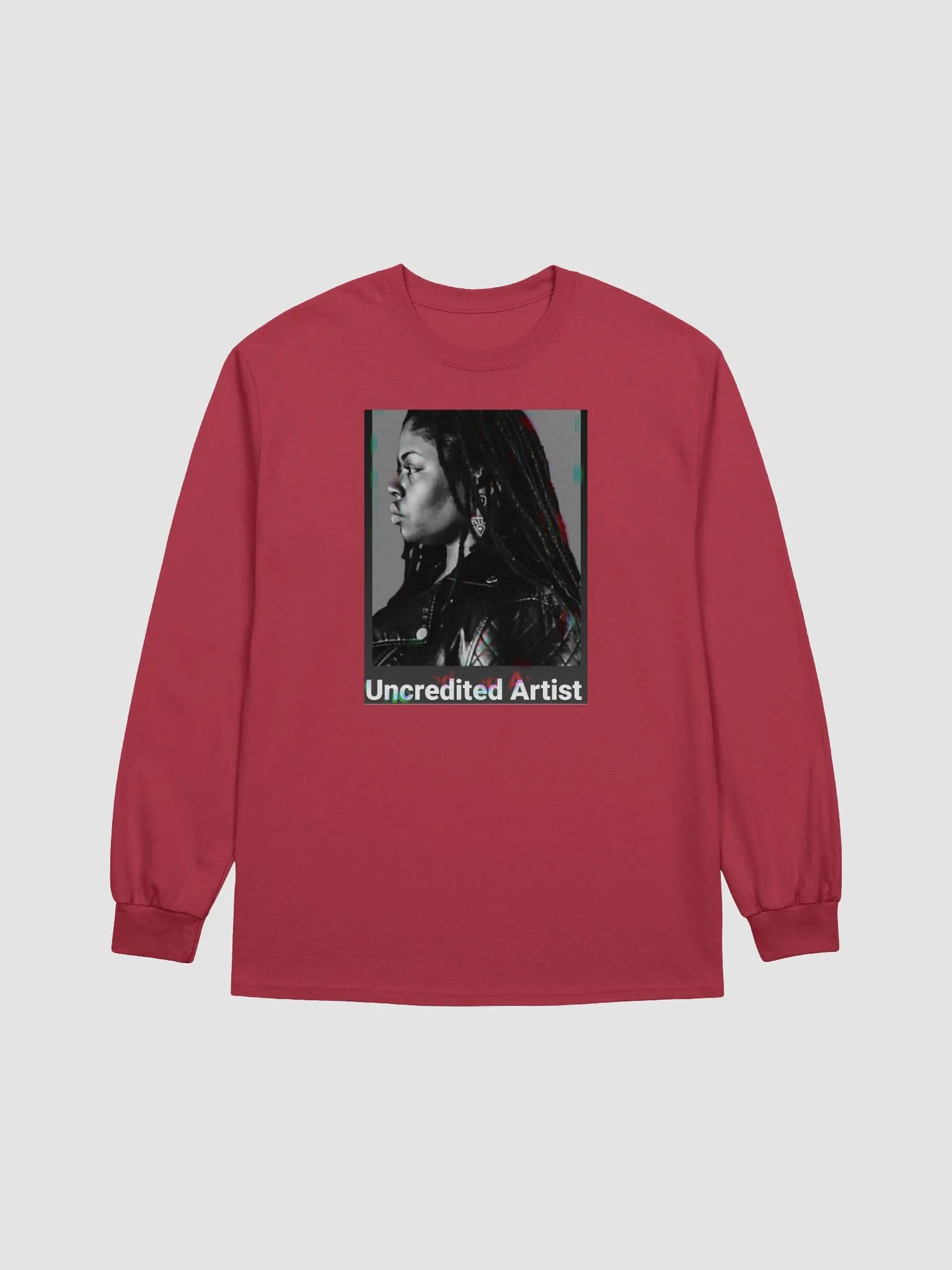 Uncredited Artist Long Sleeve Shirt Red product image (1)