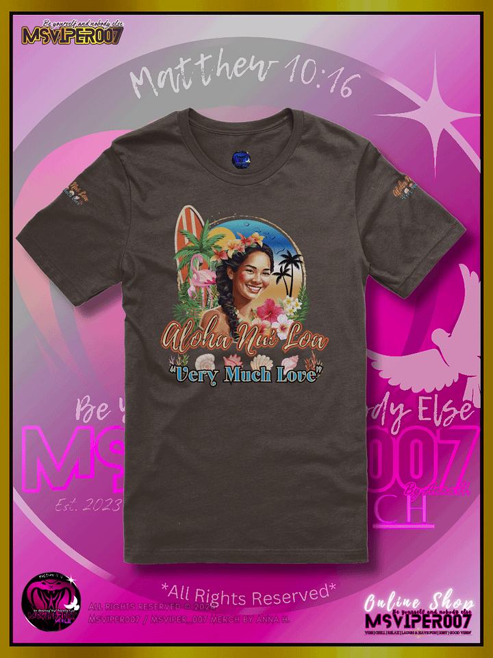 T-Shirt - MsViper007's "Aloha Nui (V2) Loa" Comfort T-shirt by Anna H. product image (1)