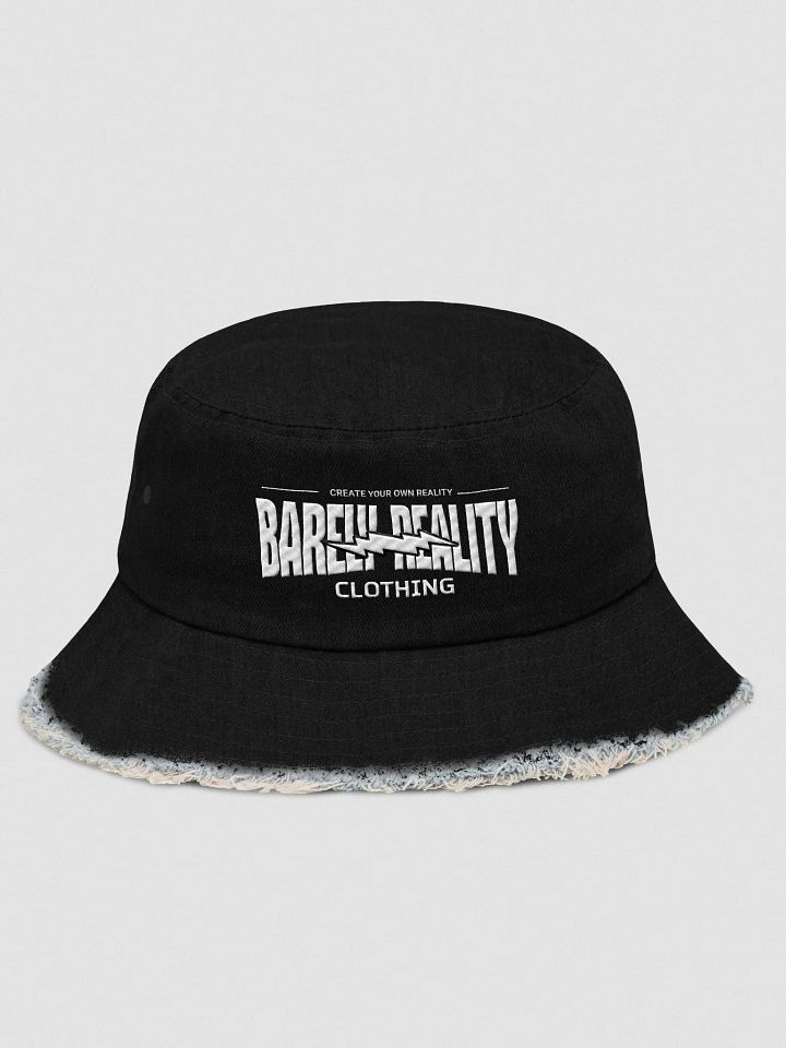 "BARELY REALITY" DENIM BUCKET HAT product image (3)