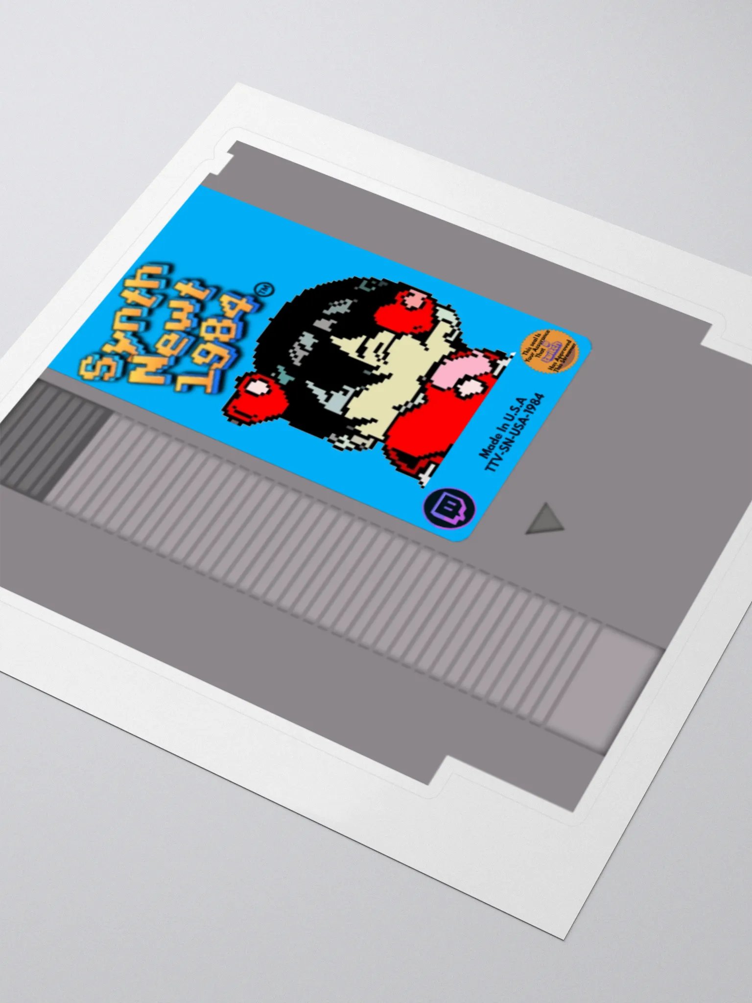 Retro Cart SynthNewt1984 Sticker product image (3)