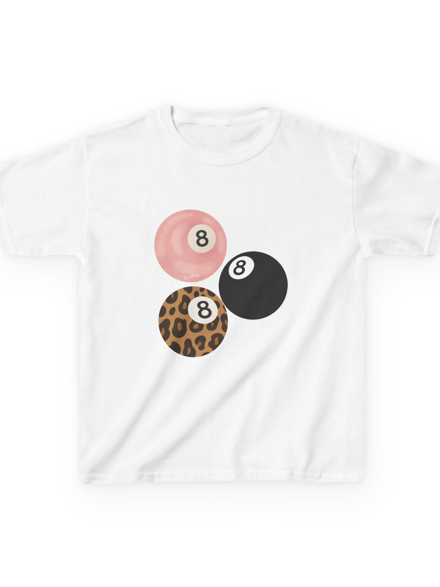 Third Time's a Charm Baby Tee 🎱 product image (1)