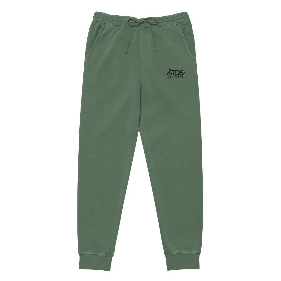 TDS Music Pigment Dyed Joggers with Treble Clef Design product image (2)