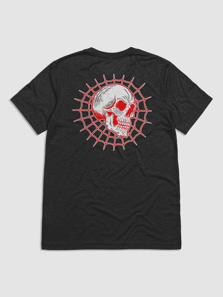 Spider Skull red Tshirt product image (2)