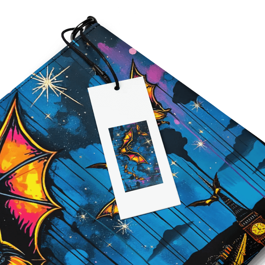 Night Skyline Bat Dance Crossbody Bag product image (4)