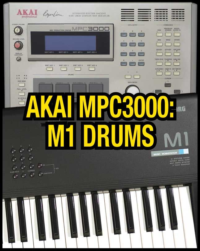 Akai MPC3000: M1 Drums product image (1)