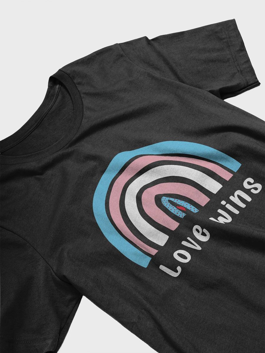 Love Wins LGBTQ Transgender Pride Rainbow T-Shirt product image (3)
