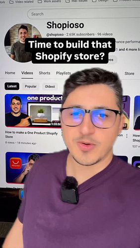 Want to build a high-converting Shopify store with just one product? 🚀 In my latest step-by-step tutorial, I show you how to ...