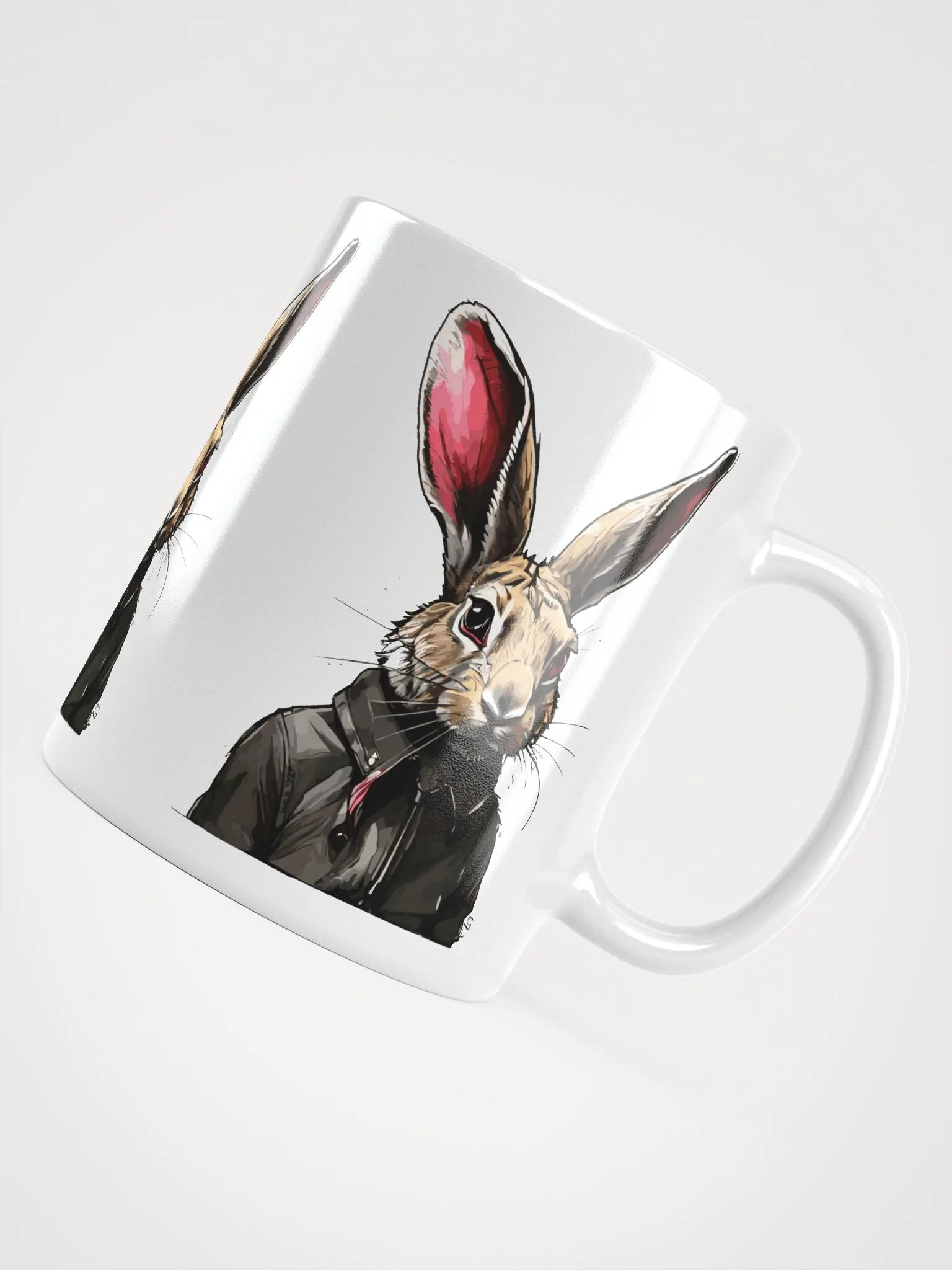 Sketch Art Hase 1 , Mug product image (7)