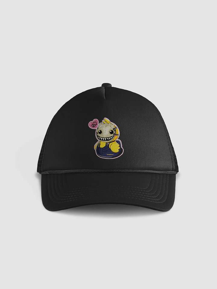 I Love Traps Trapper Duck Trucker Cap product image (1)