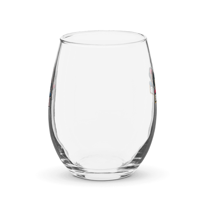 BUK n BOB Podcast Custom Stemless Wine Glass product image (1)