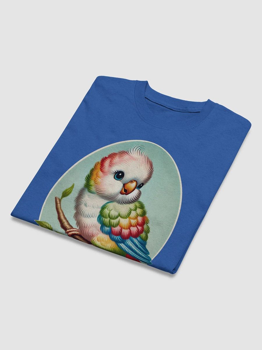 Retro-Style Colorful Bird Unisex Adult T-Shirt product image (4)