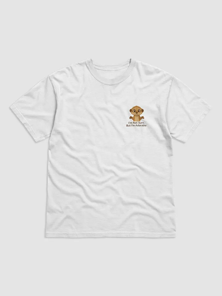 Adorable Meerkat Shrugging T-Shirt product image (1)