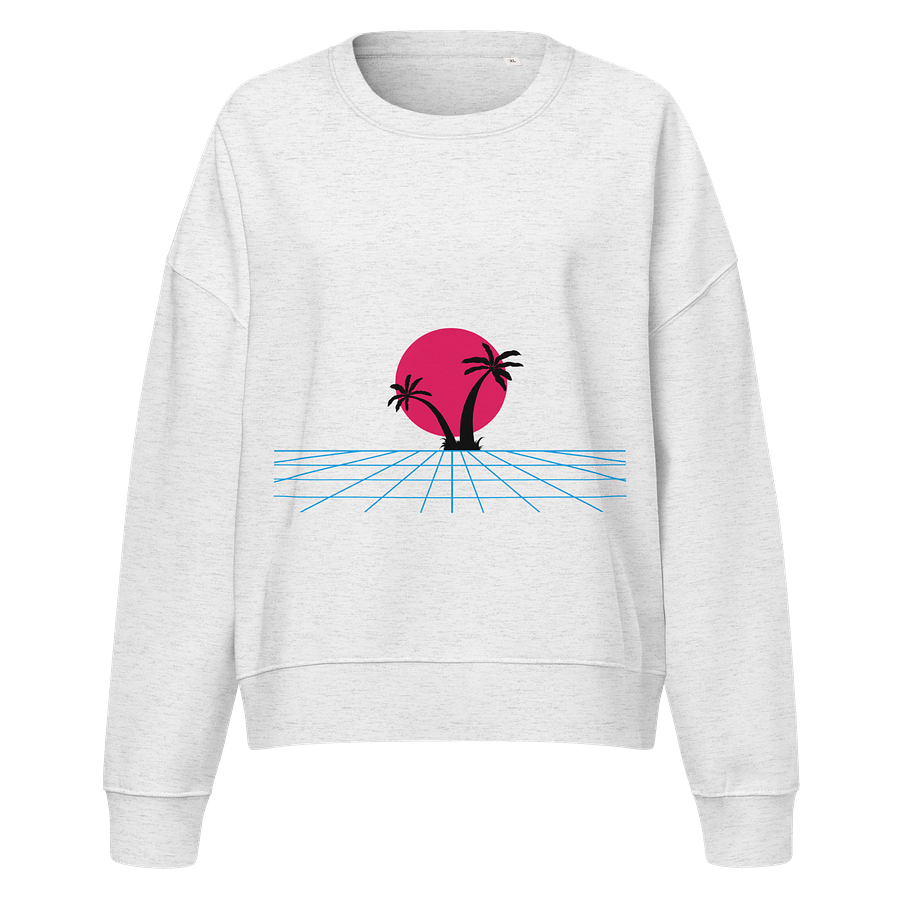 Cyber Sunset Organic Sweatshirt product image (1)
