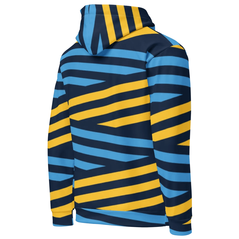 unisex (cyan & yellow) hoodie product image (4)