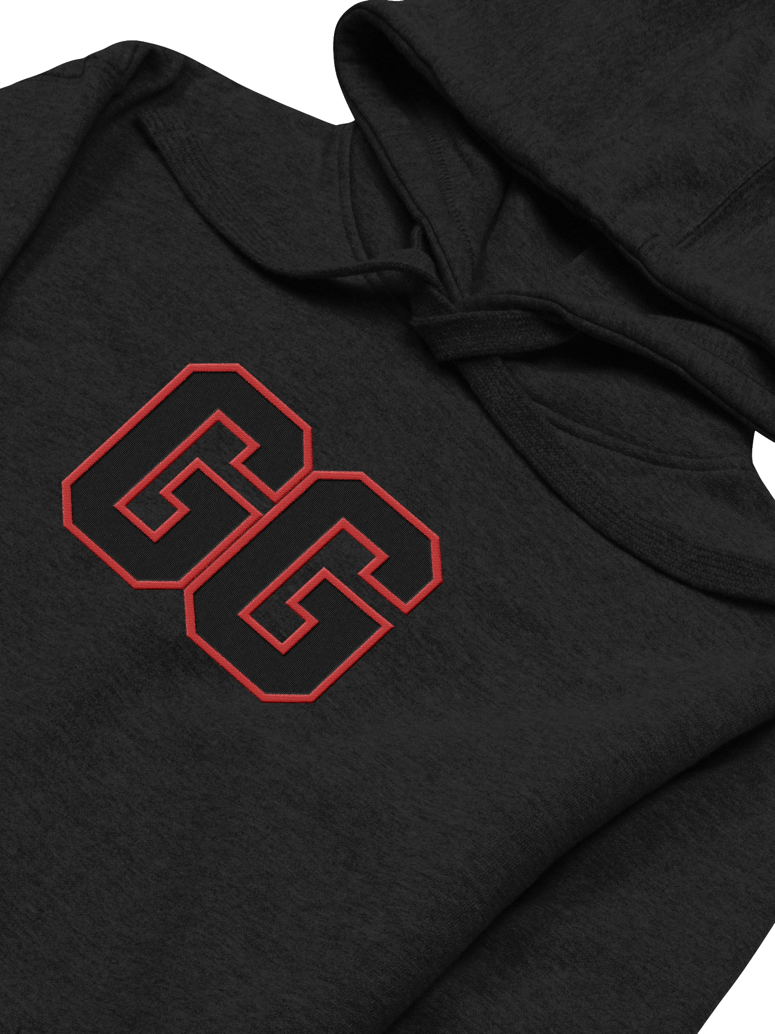 BOLD embroidered GG Red-Outlined Hoodie product image (3)