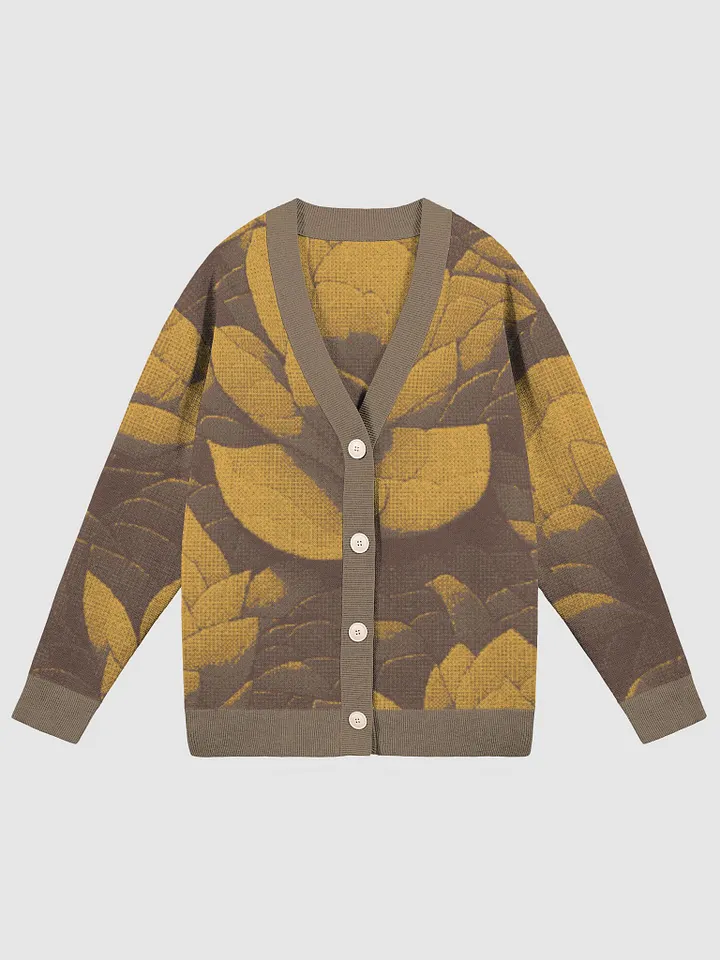 Mystic Tree Jacquard Knit Cardigan product image (7)