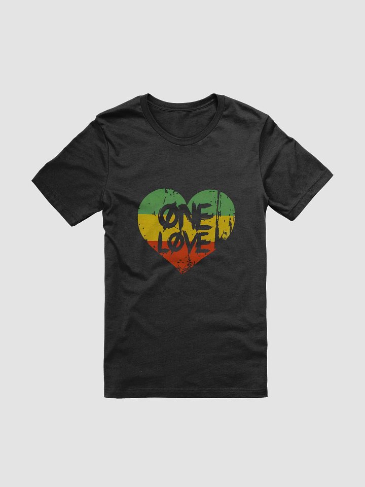 One Love Heart Stripes T-Shirt product image (1)