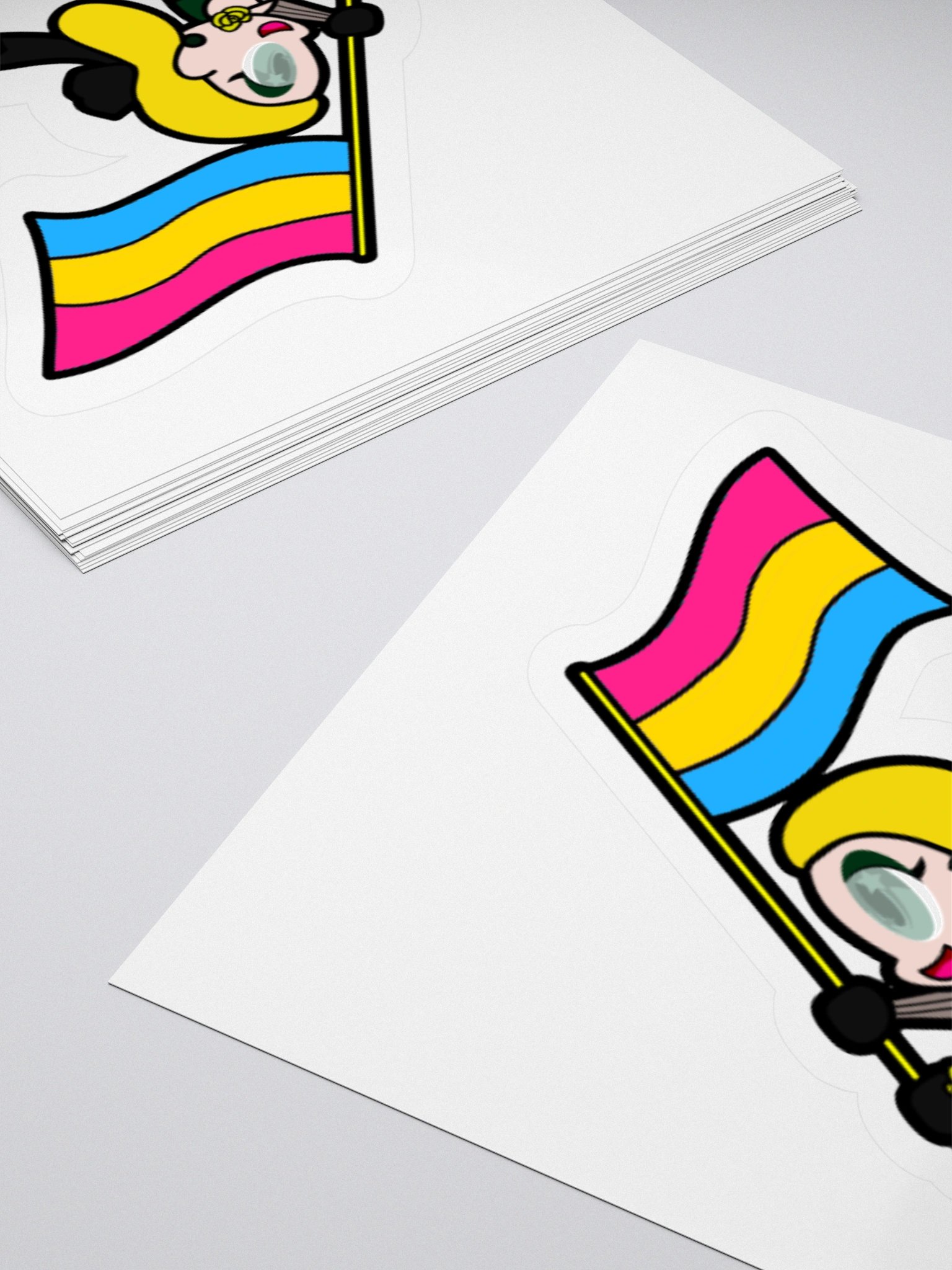Miss Will-o-Witch Pan Pride 25 sticker product image (8)