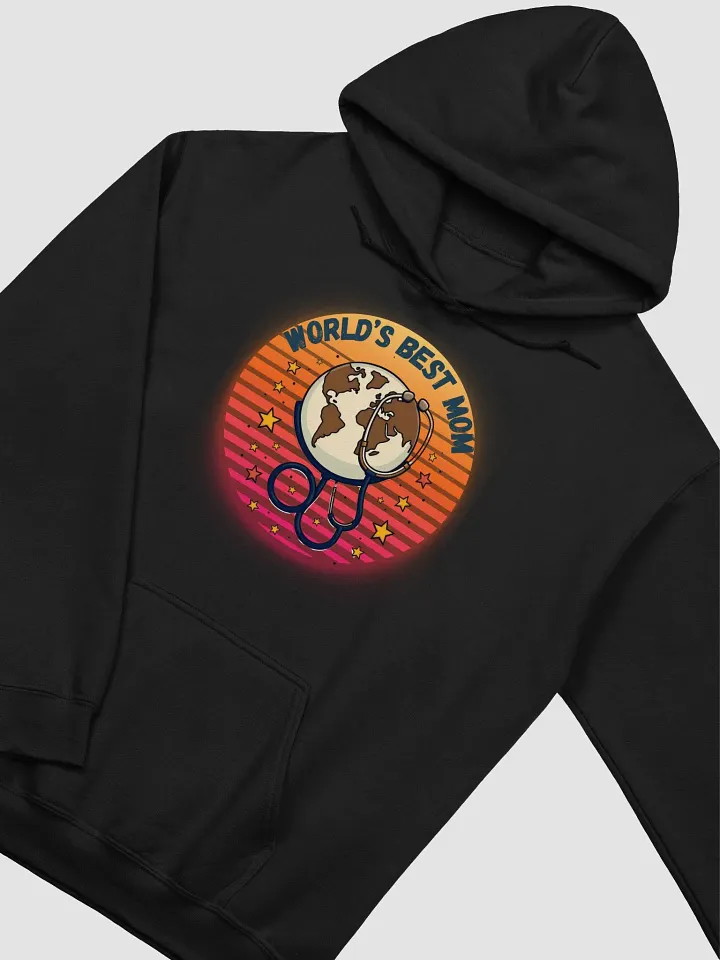 World's Best Mom Globe Hoodie product image (18)