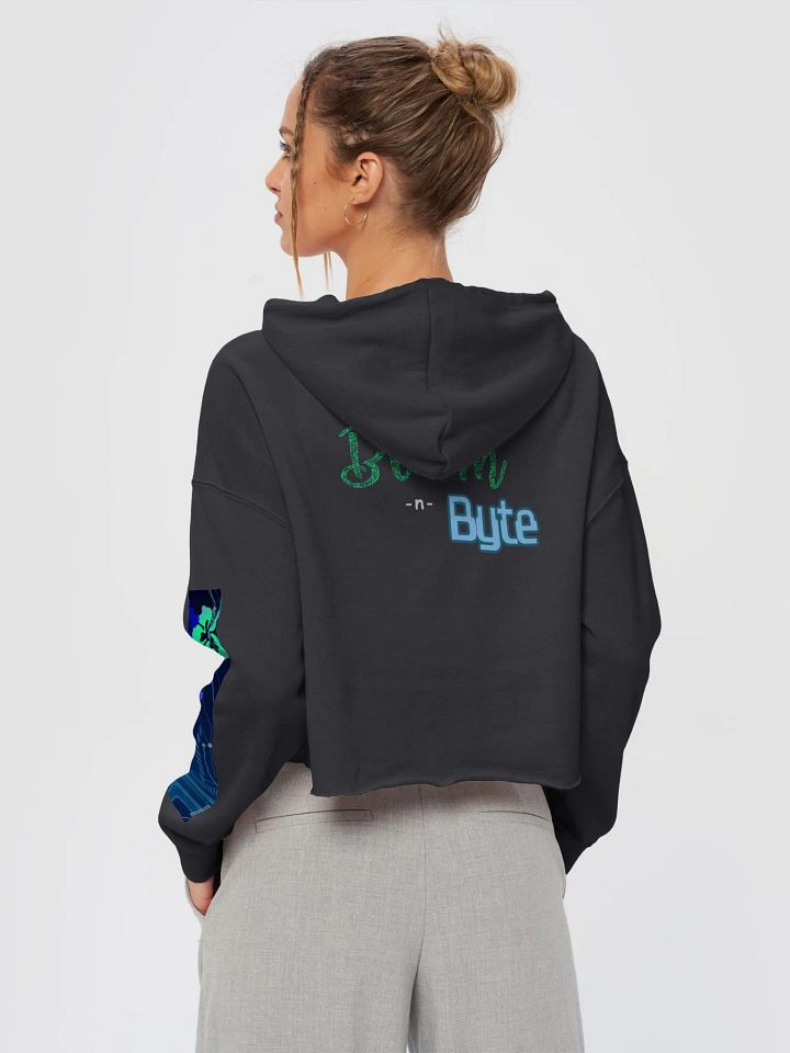 Bloom 'n Byte Cropped Hoodie product image (2)