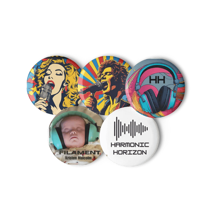 Harmonic Horizon Set - Pin Buttons product image (2)