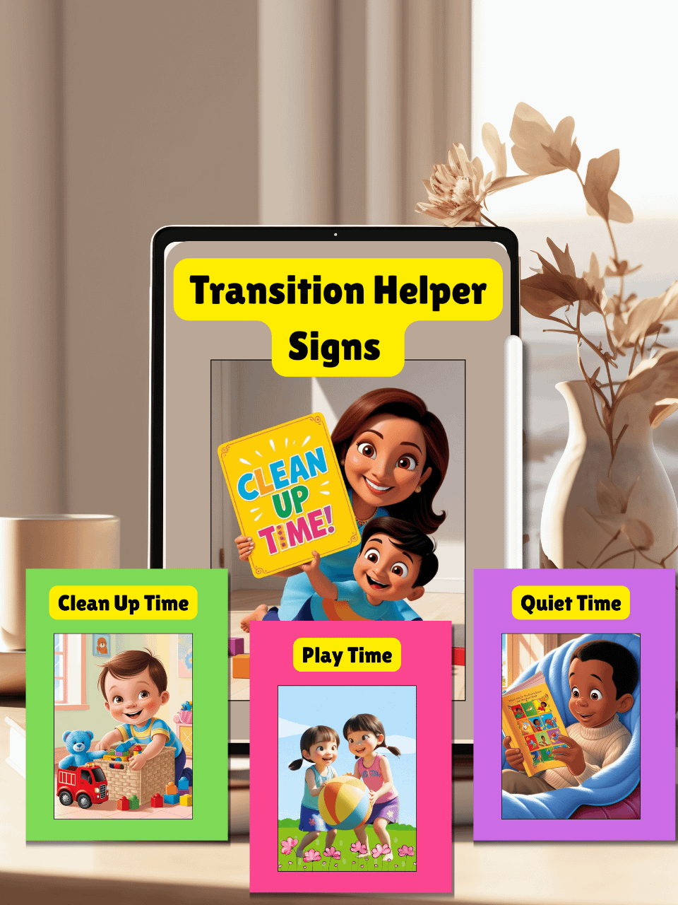 The Calm Mom Classroom™ A Visual Routine & Transition Toolkit for Preschoolers product image (7)