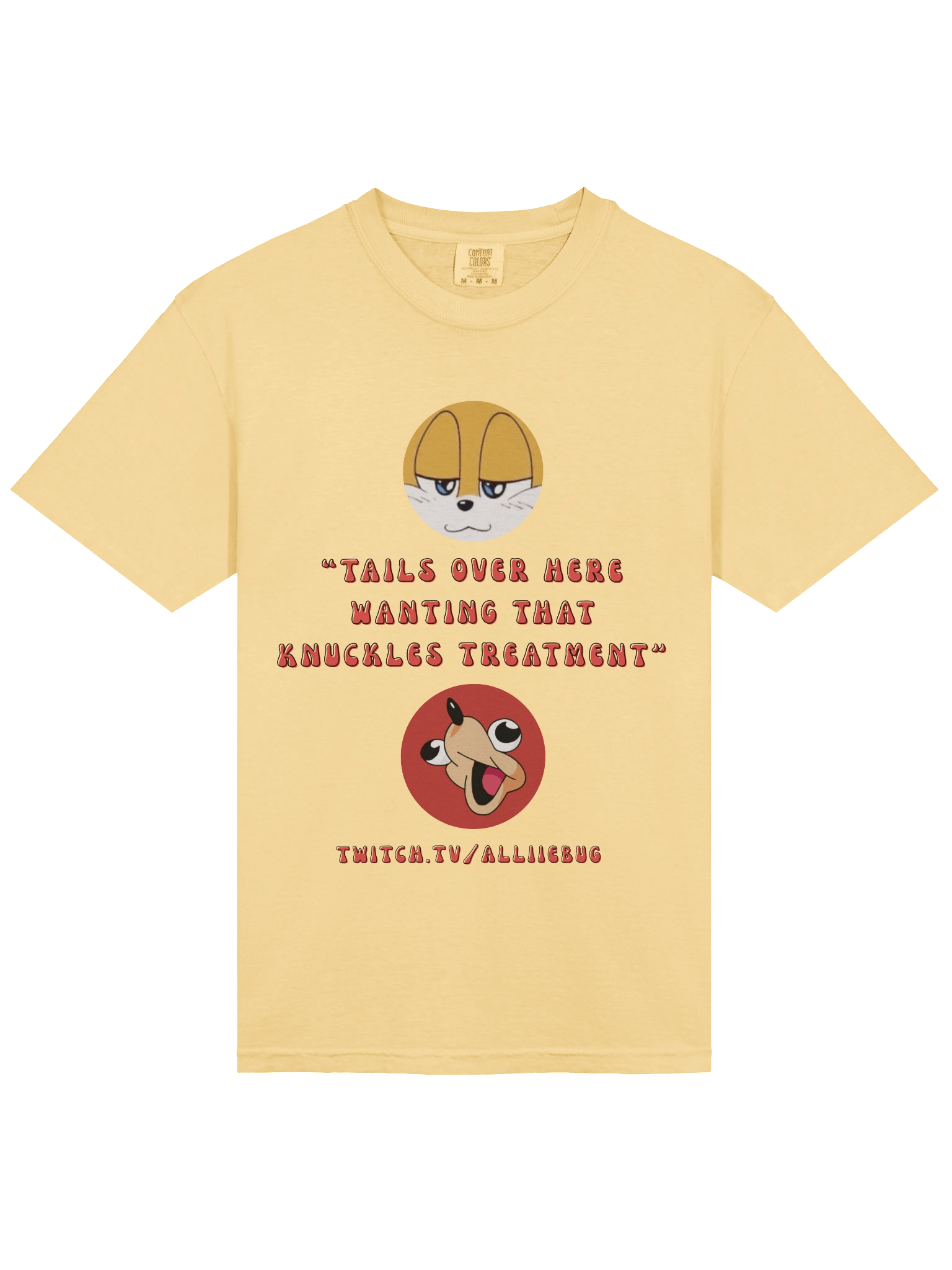 “Tails Over Here Wanting That Knuckles Treatment” Tee product image (3)