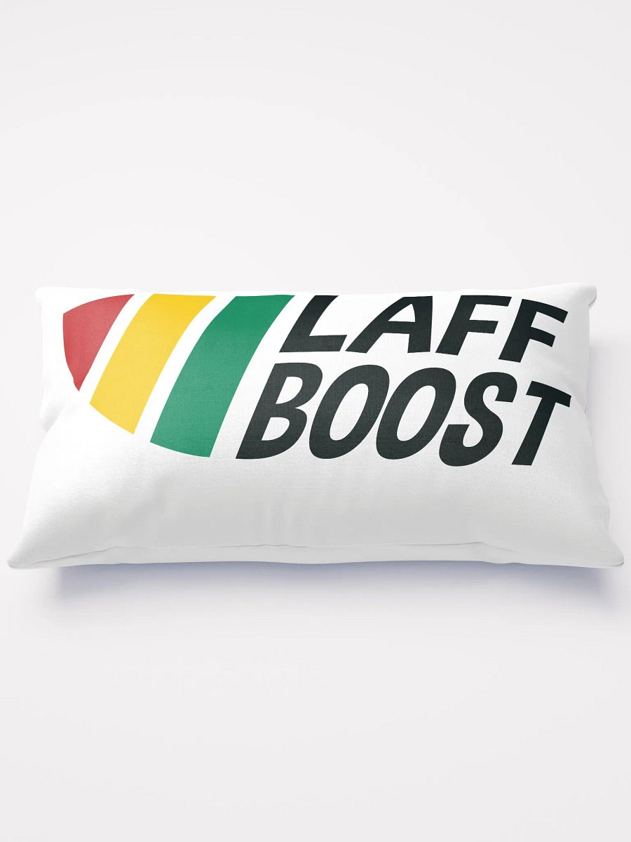 Laff Boost Pillow - Black Text product image (5)