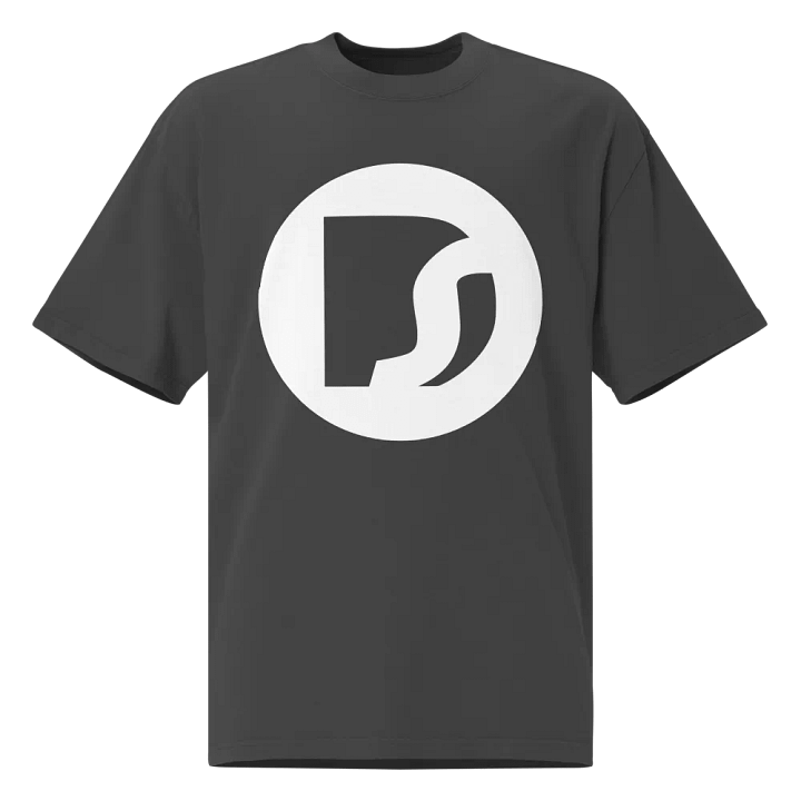 DS OG Logo Oversized Tee White/Faded Black product image (1)