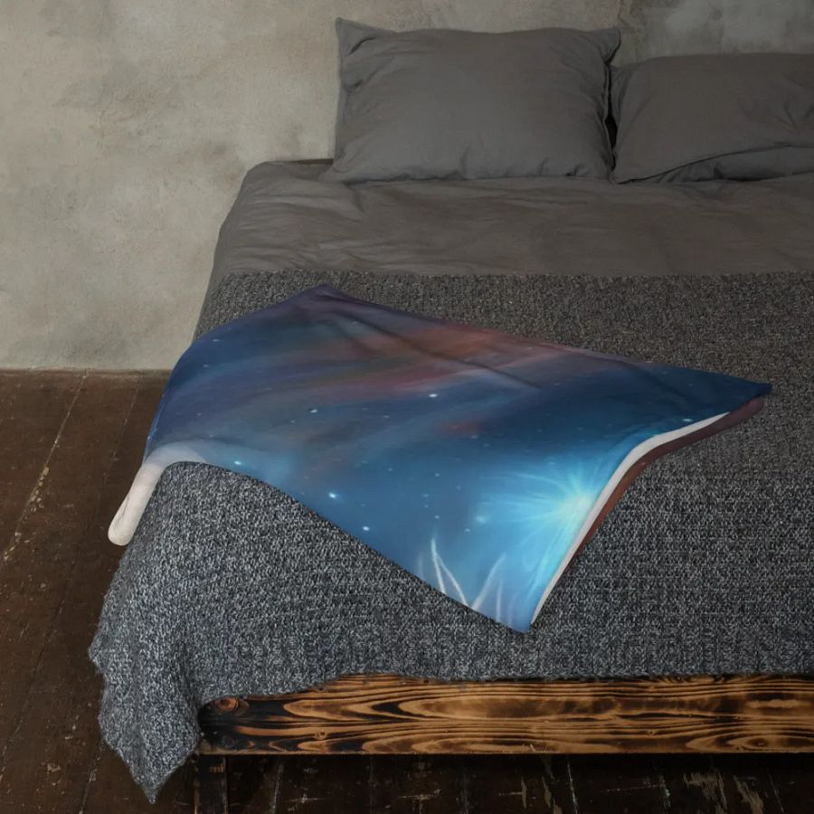 Galactic Dreamer Throw Blanket Perser CAT product image (23)