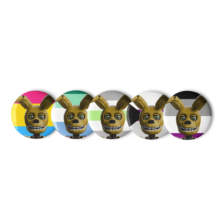 Springy Bright Pride Pins! (Set 2) product image (1)