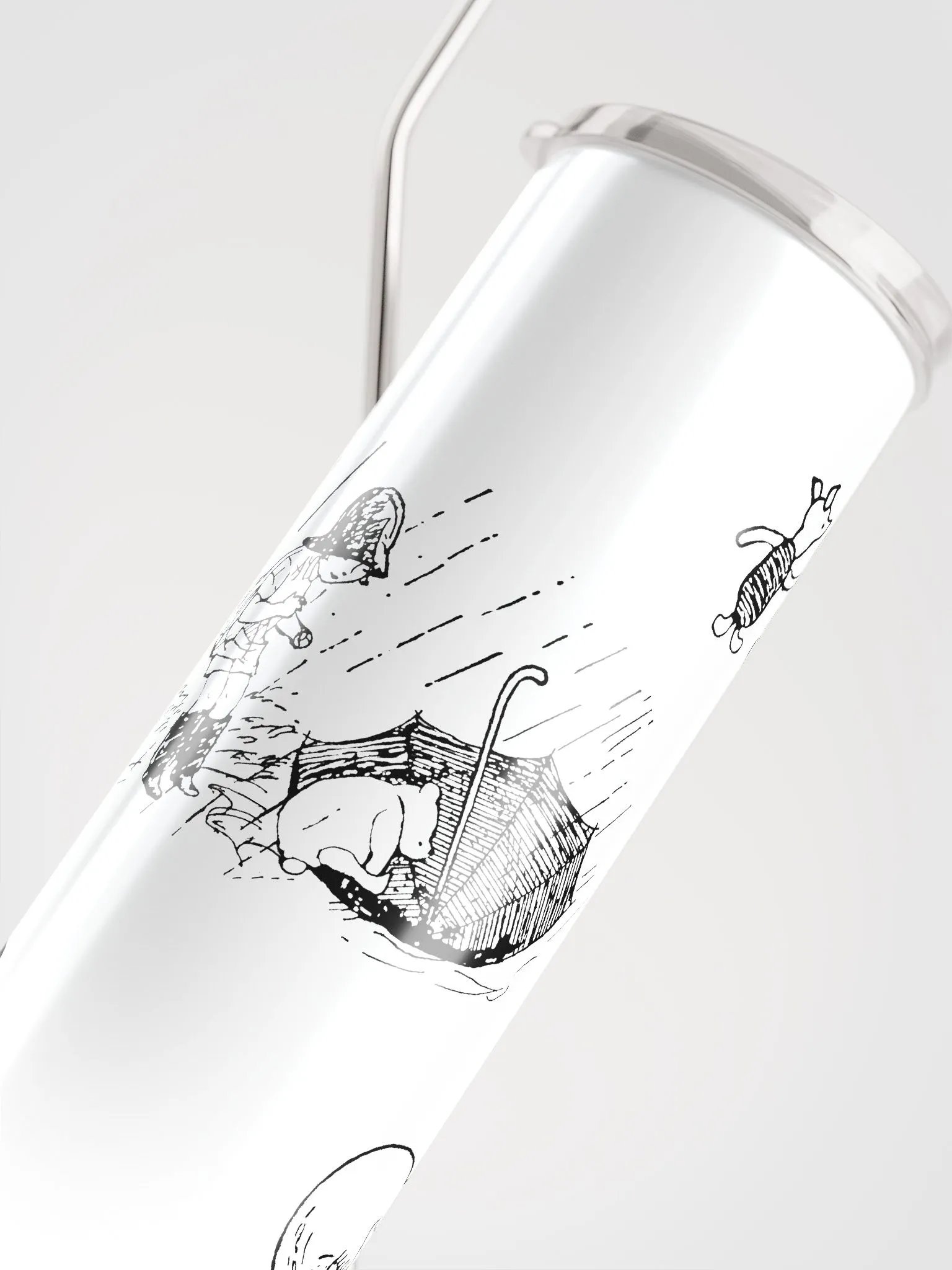 Pooh Bear and Friends Stainless Steel Tumbler product image (4)
