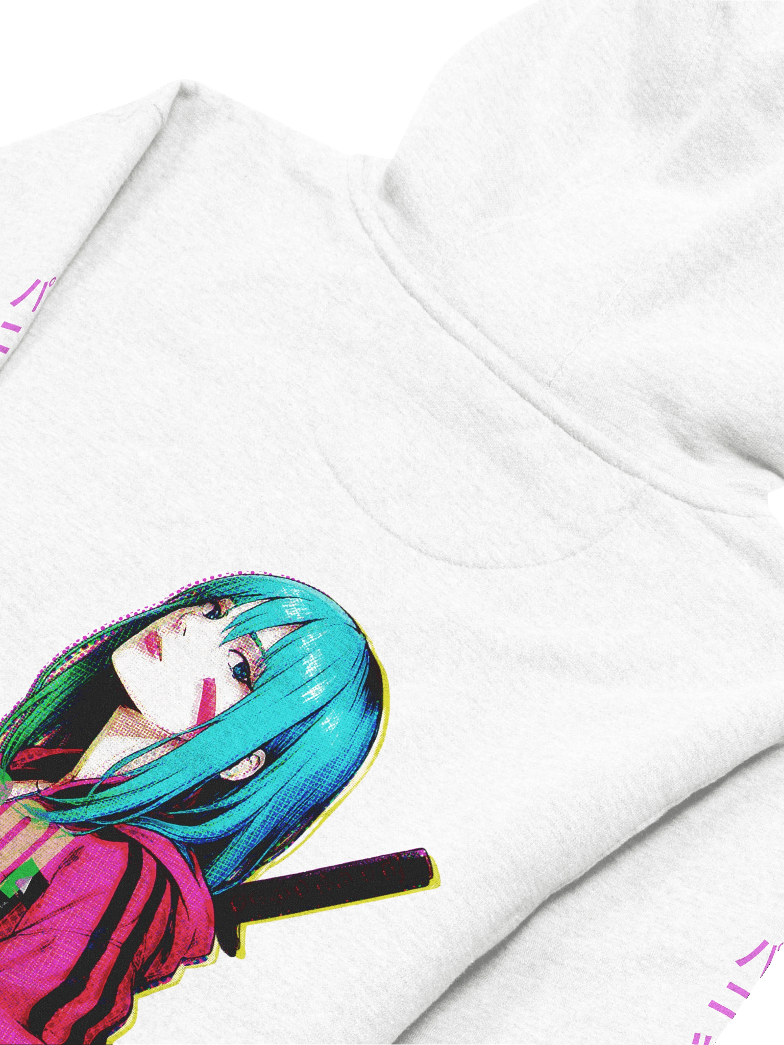 Too Sugoi/Too Kawaii Ohayo Samurai Hoodie product image (3)