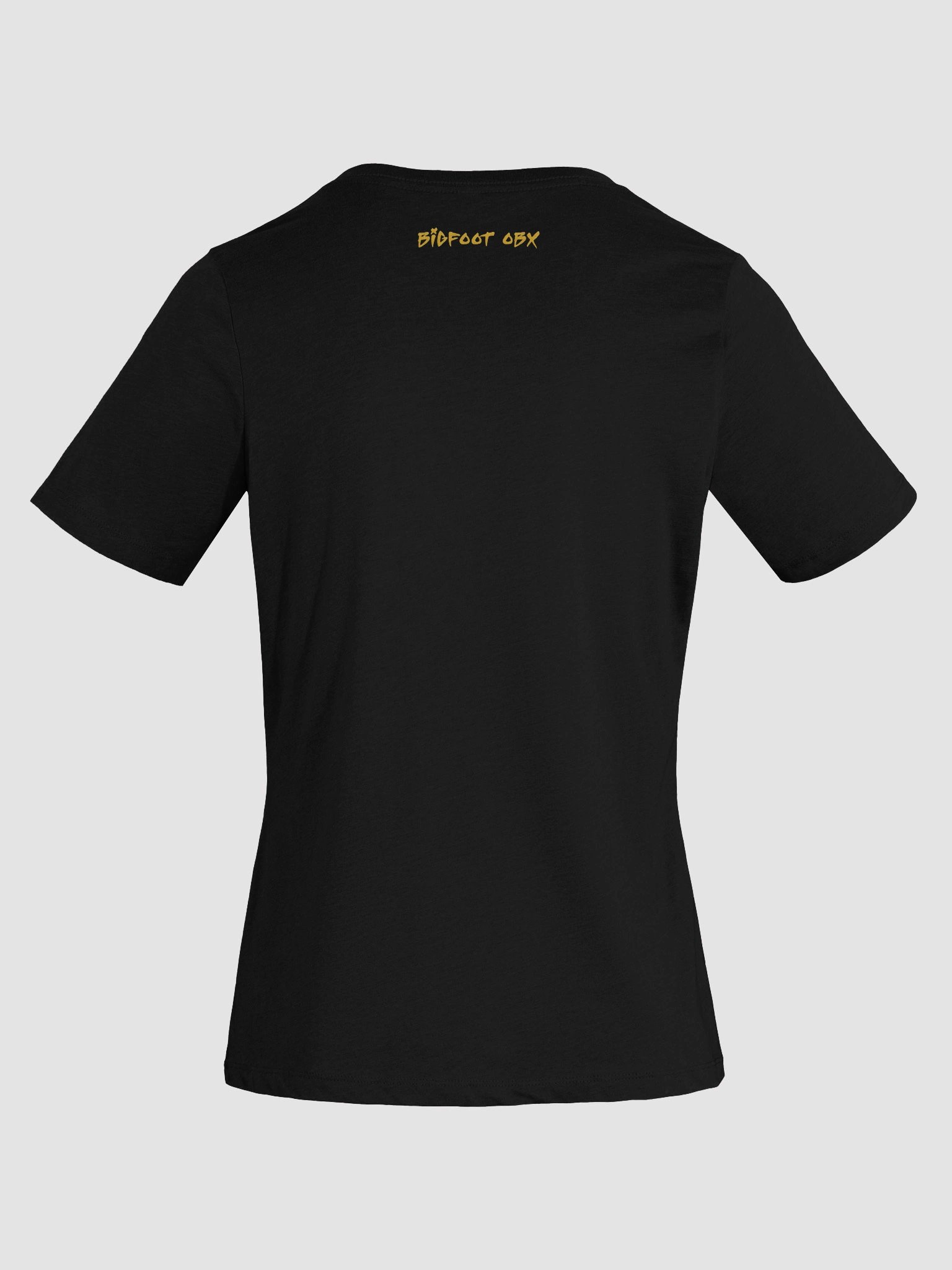 Destination Bigfoot Bronco Bigfoot Logo Bella+Canvas Women's Relaxed V-Neck T-Shirt (Black) product image (8)