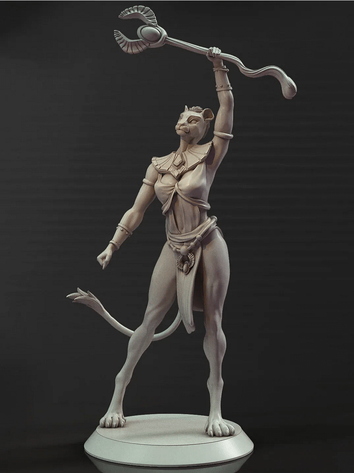 Ah'lina - Protector of Bastet miniature product image (2)