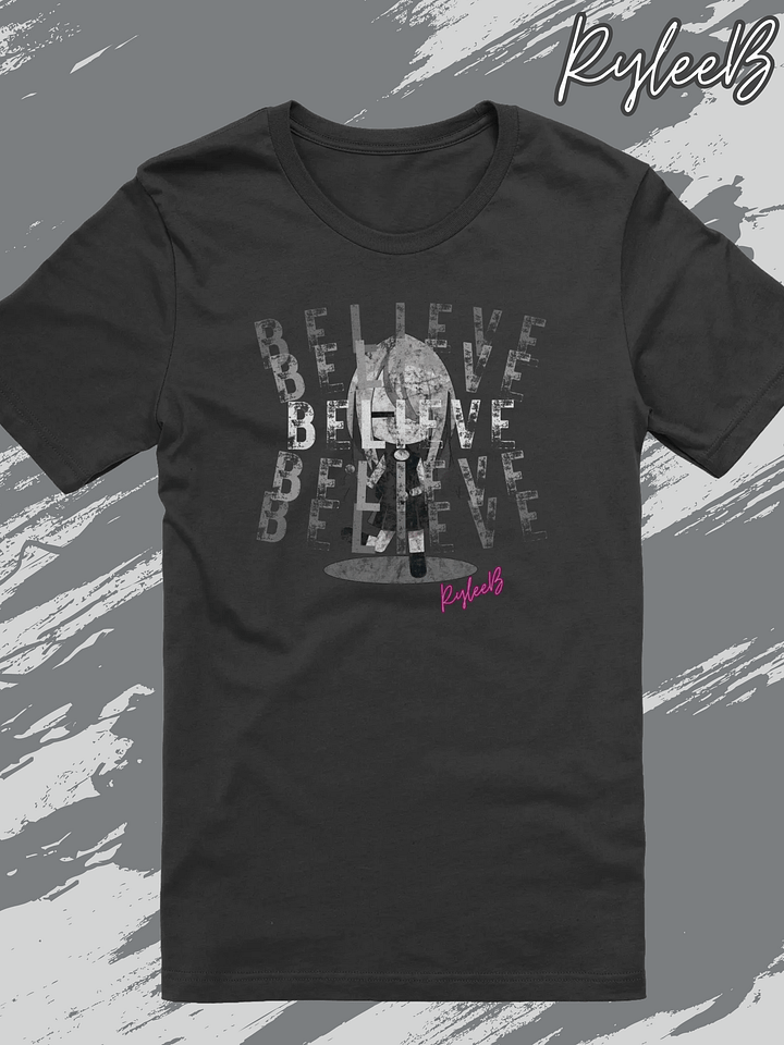 Distressed design t-shirt - BELIEVE by RyleeB product image (1)