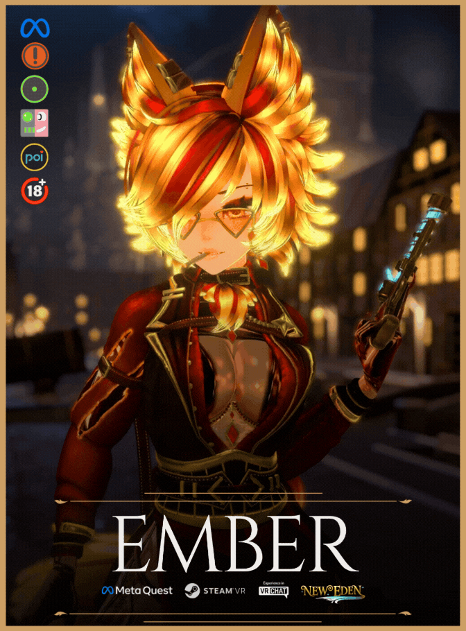 Ember (VRChat Ready Avatar) product image (1)