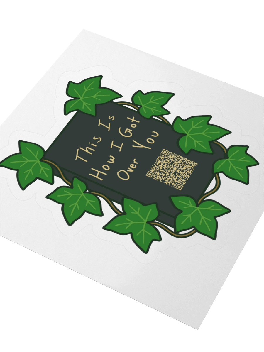 This Is How I Got Over You Cover QR Code Sticker product image (8)