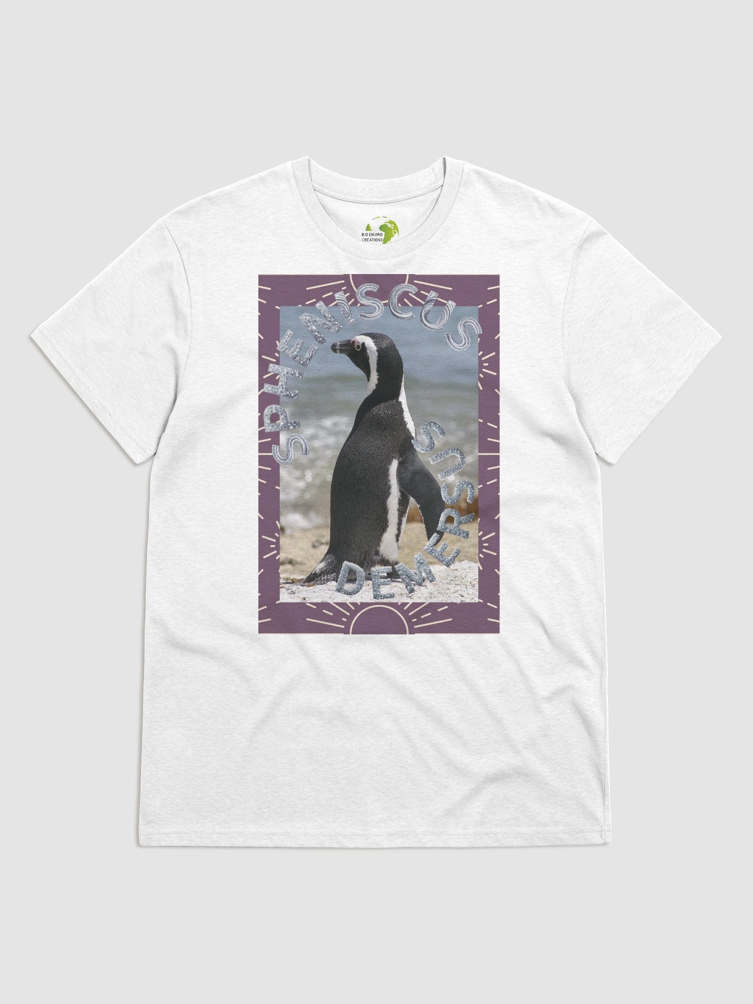 African Penguin Organic Cotton T-shirt product image (4)