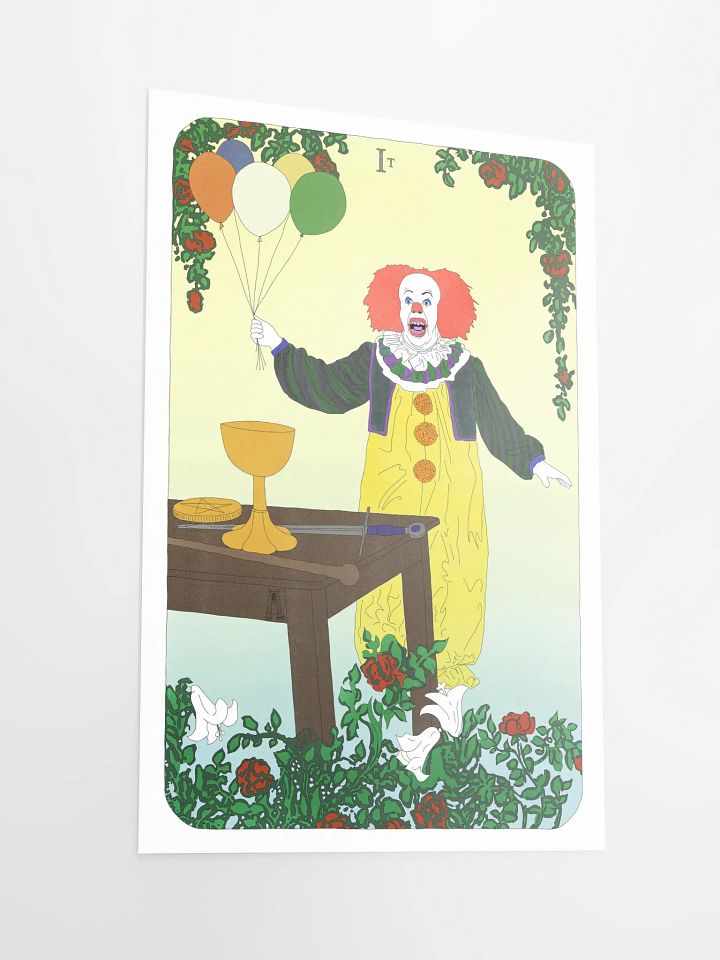 Original Pennywise Magician Tarot Card Print product image (2)