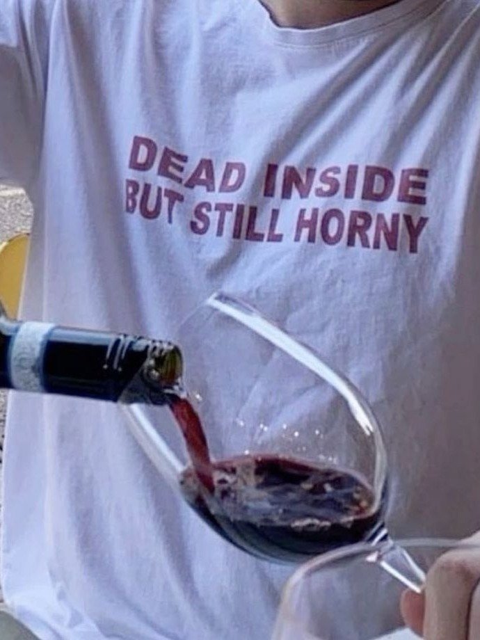 Dead Inside But Still Horny T-Shirt product image (1)