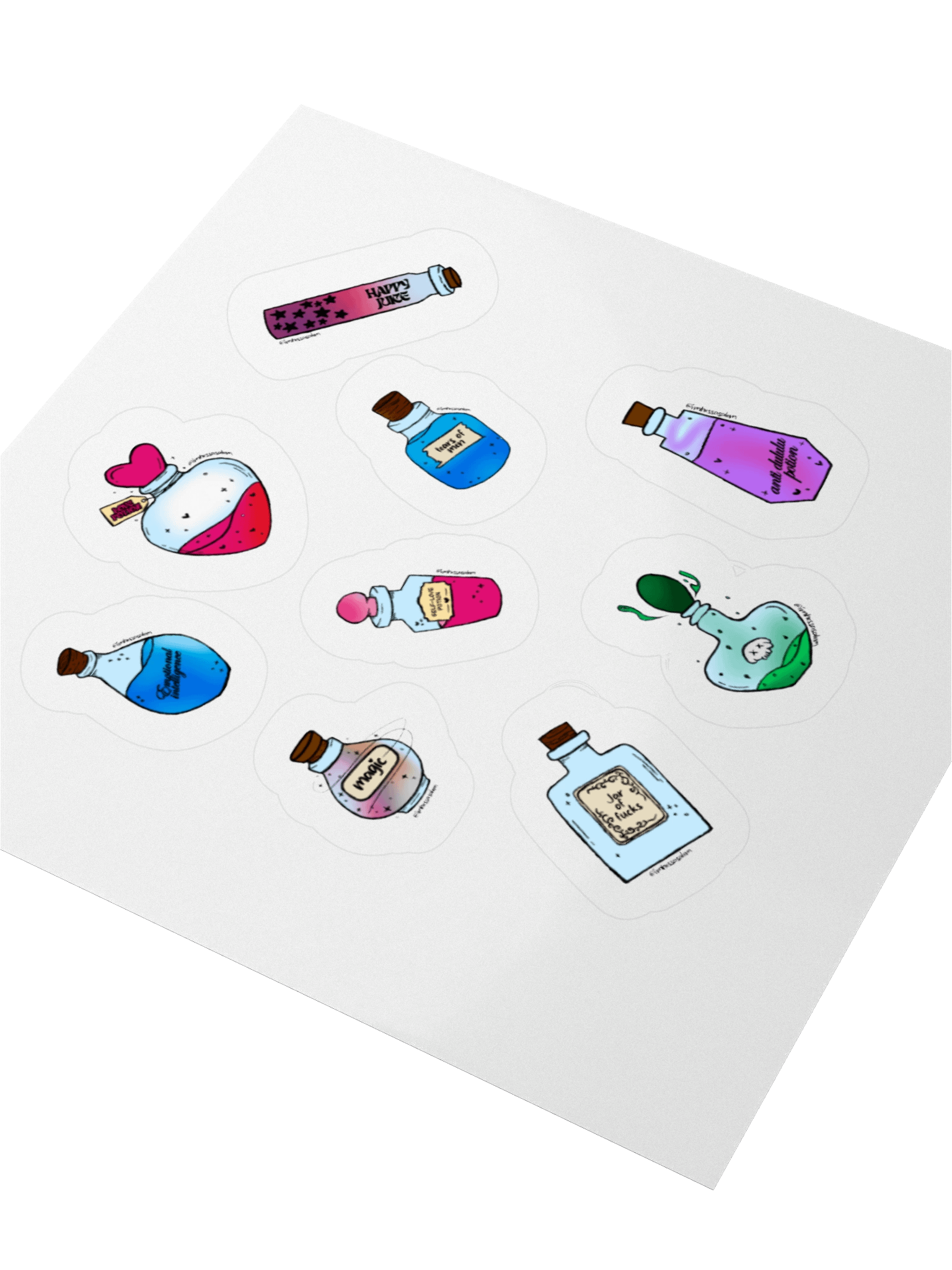 Potions // Sticker Sheet product image (4)