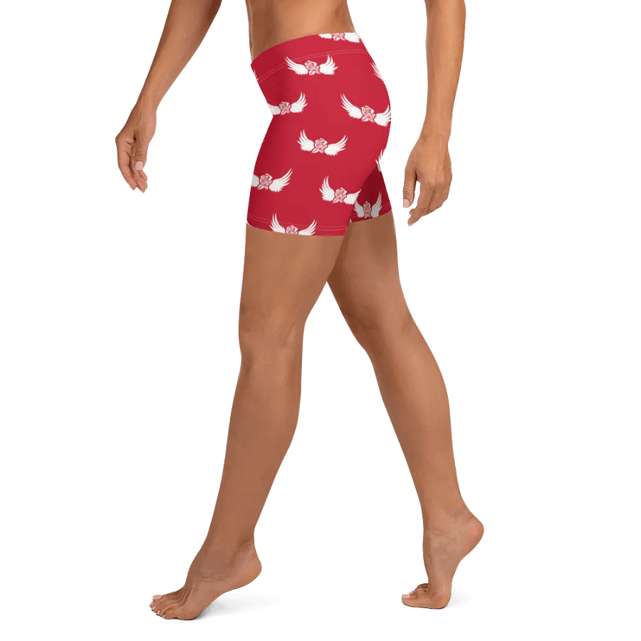 System Women Shorts Red & White product image (4)