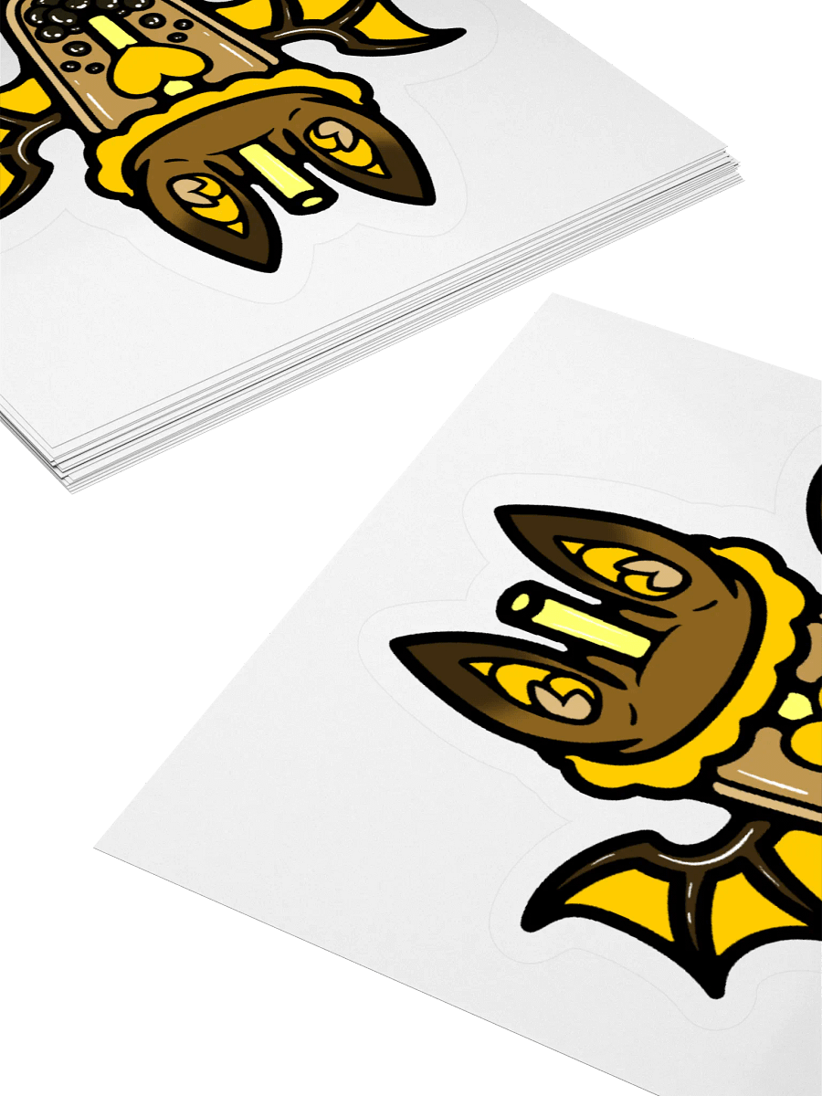 MatchaEXE Yellow Bobat Sticker product image (10)