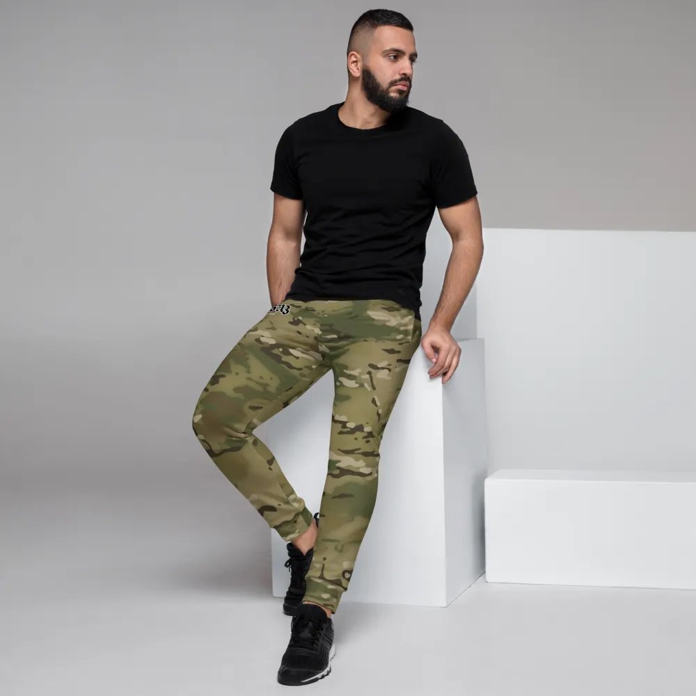 Faithful Camo: 1 Corinthians 16:13 Male Joggers - Multicam product image (6)