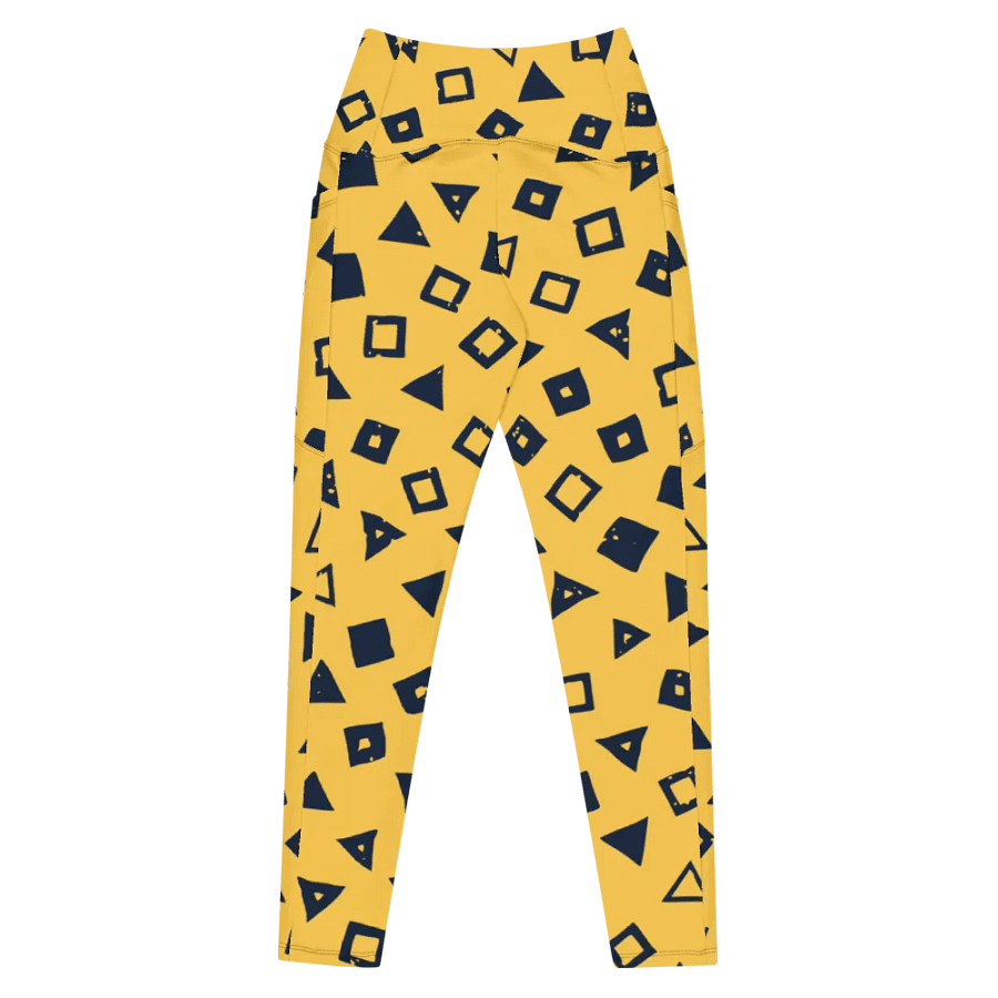 Leggings with Pockets – Lines Seamless Background for Modern Style & Practicality product image (8)