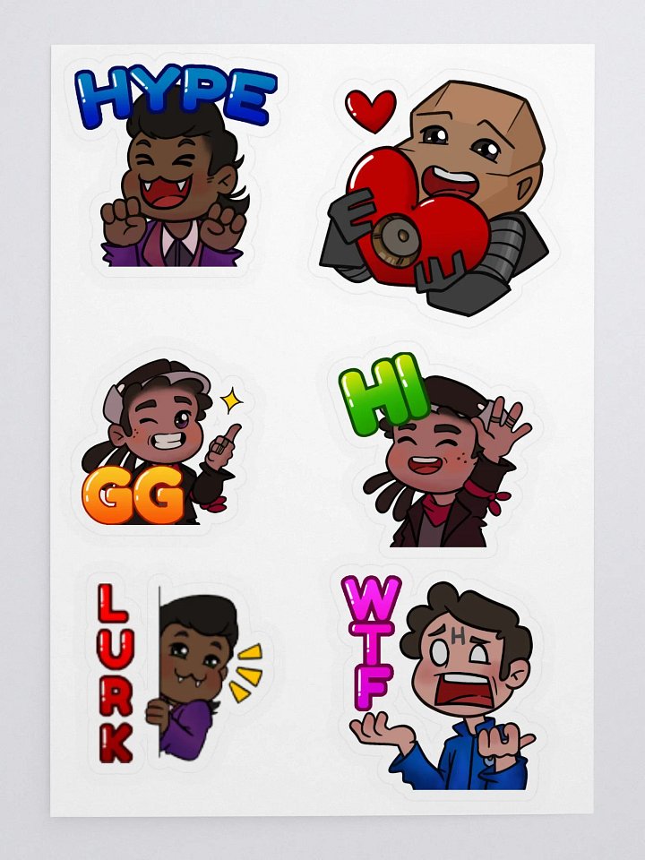 smee emote stickers product image (1)