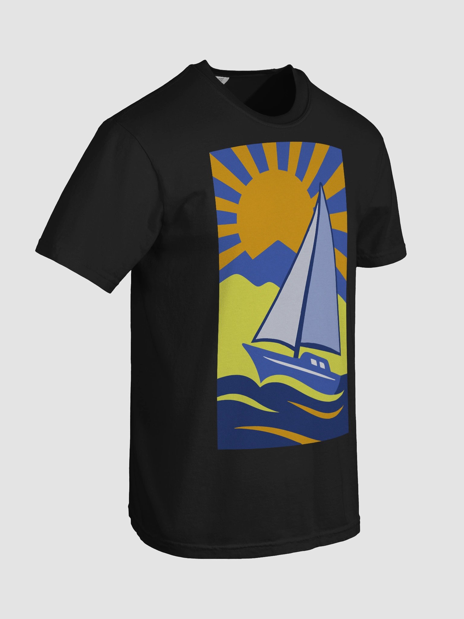 Sailboat Sunset Serenity T-Shirt product image (98)