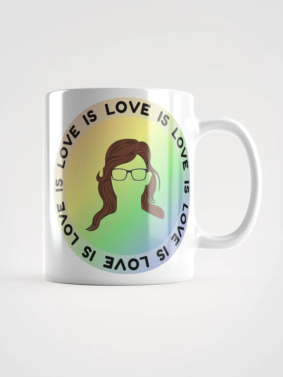 LOVE IS LOVE! White Mug product image (1)
