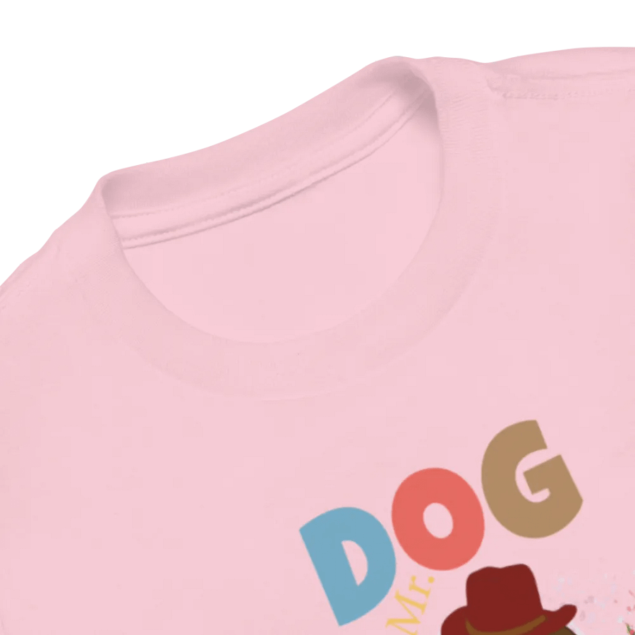 Mr. Dog Cute & Colorful Funny Toddler T-Shirt – Trendy Bella + Canvas Kids Gift product image (5)